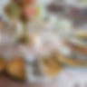 Dining Place Settings: Crystal goblet, porcelain plates, silverware