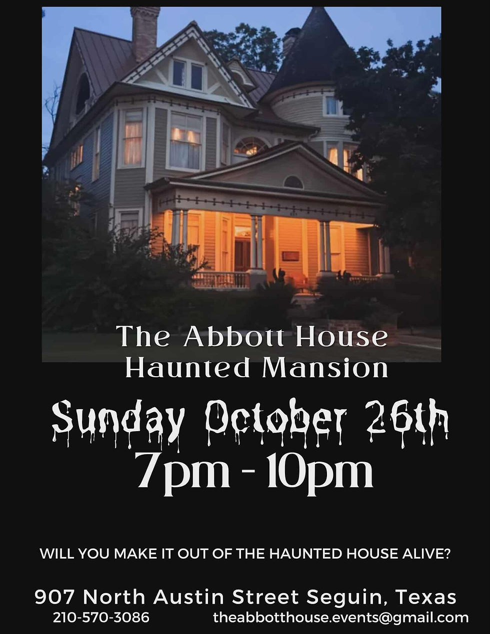 The Abbott House Spook Fest