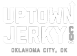 Premium Uptown Jerky Logo with best beef jerky in Oklahoma
