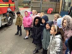 Visit from the Firefighters!