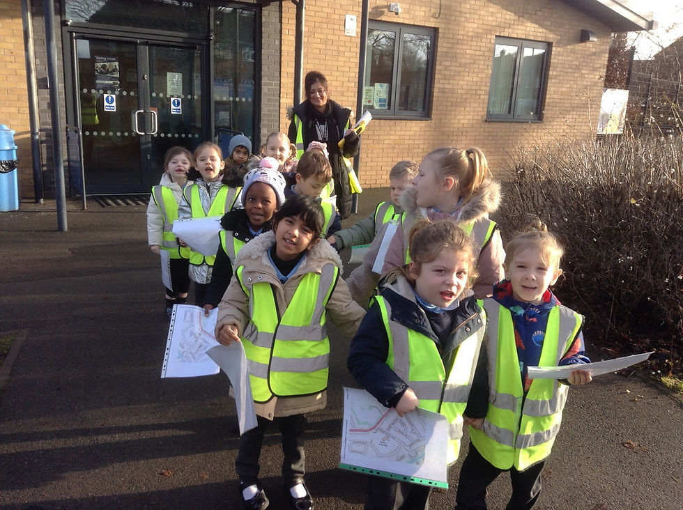 Year One Local Area Walk – Moathouse Estate