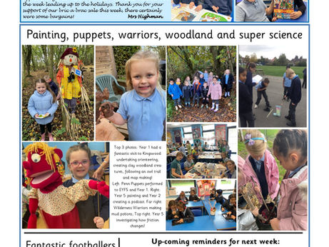 Newsletter Friday 7th November 2025