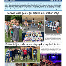 Newsletter 6th June 2025