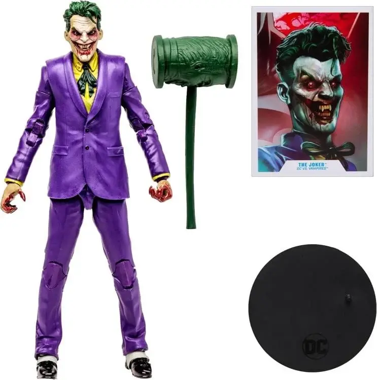 Miniatura: Figura De Acción Mcfarlane Dc Vs Vampires Joker Gold Label
