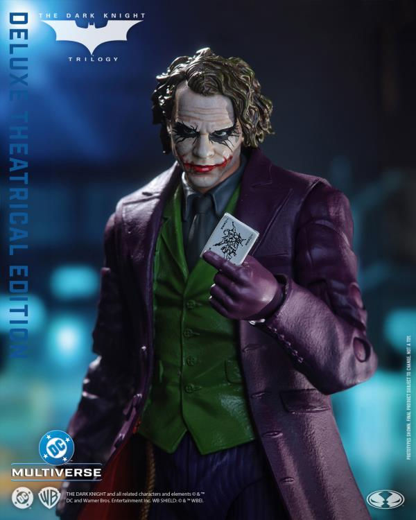 Miniatura: Figura de acción Joker d Mc Farlane The Dark Knight H Ledger