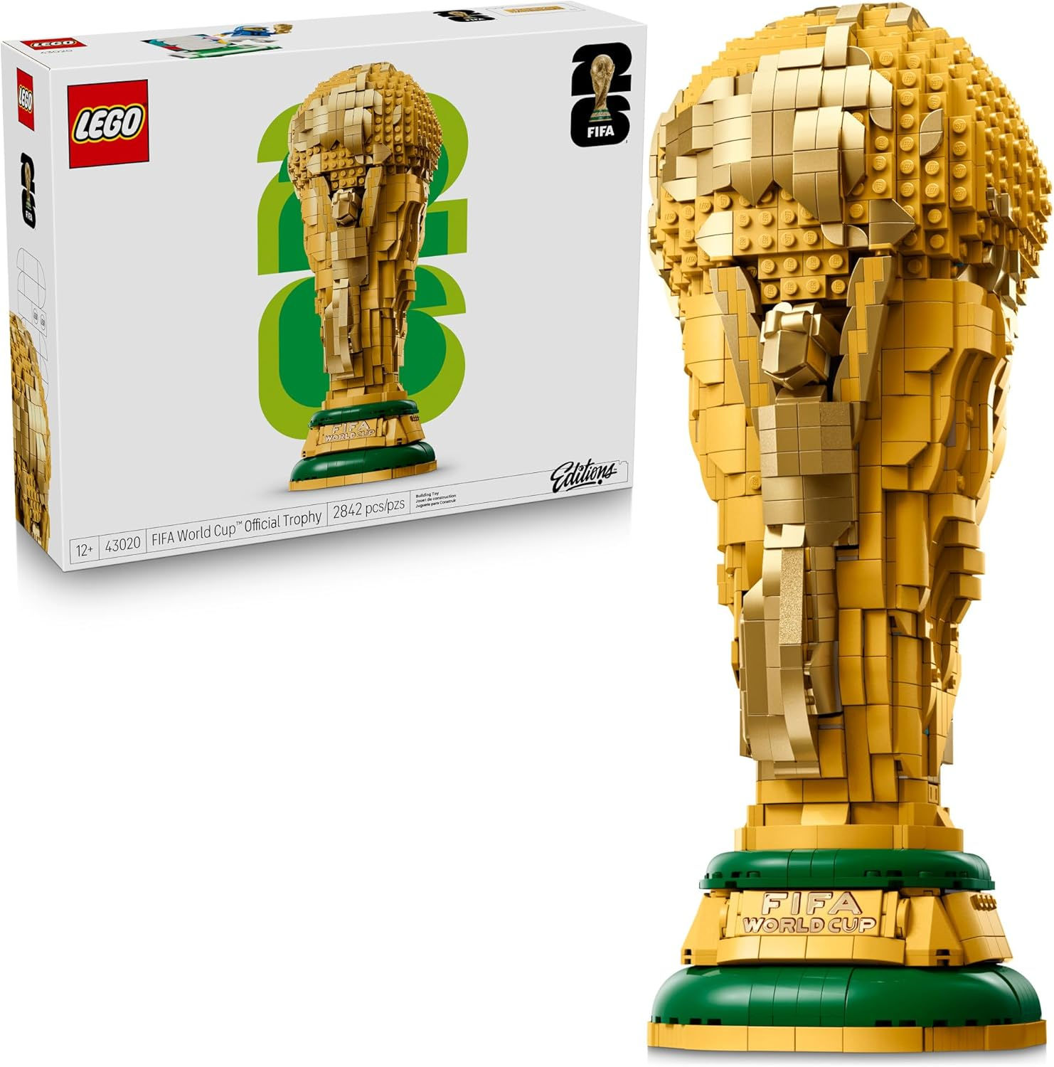 Lego® Editions Trofeo Oficial De La Copa Mundial Fifa Fútbol 2026