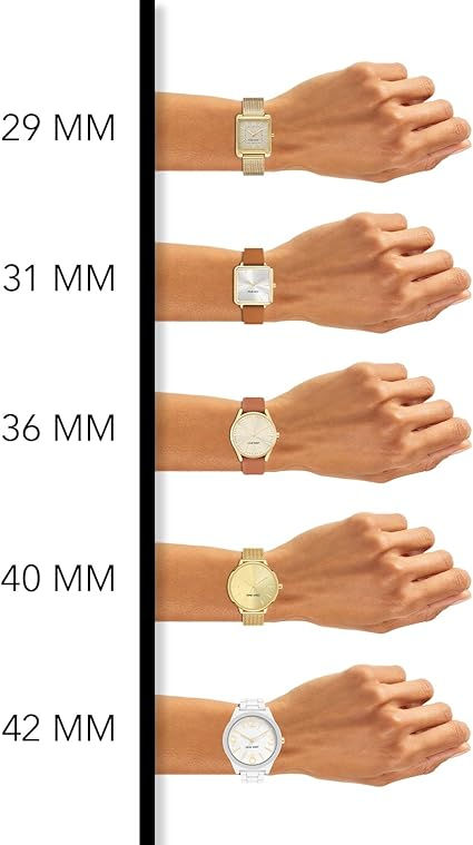 Miniatura: Reloj Mujer Nine West 36mm Negro Plateado Accesorio Elegante Negro Plateado