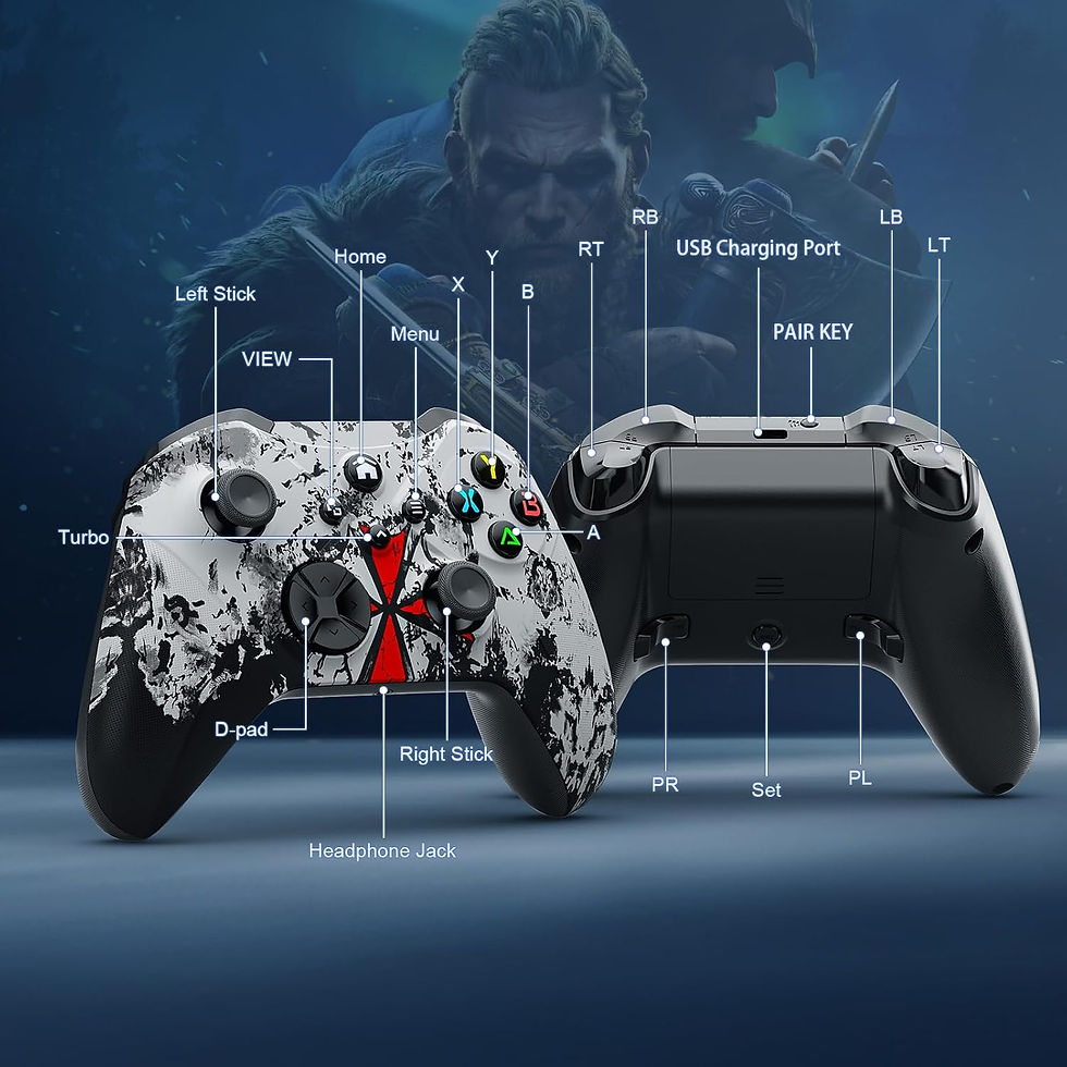 Miniatura: Control Inalámbrico X-box Pc Android Doble Vibración Turbo