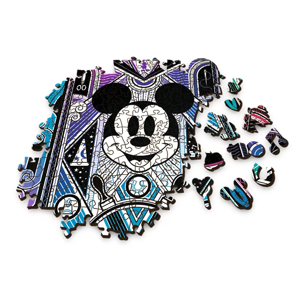 Miniatura: Rompecabezas Wood 500 +1 Piezas Disney Mickey Y Minnie Mouse