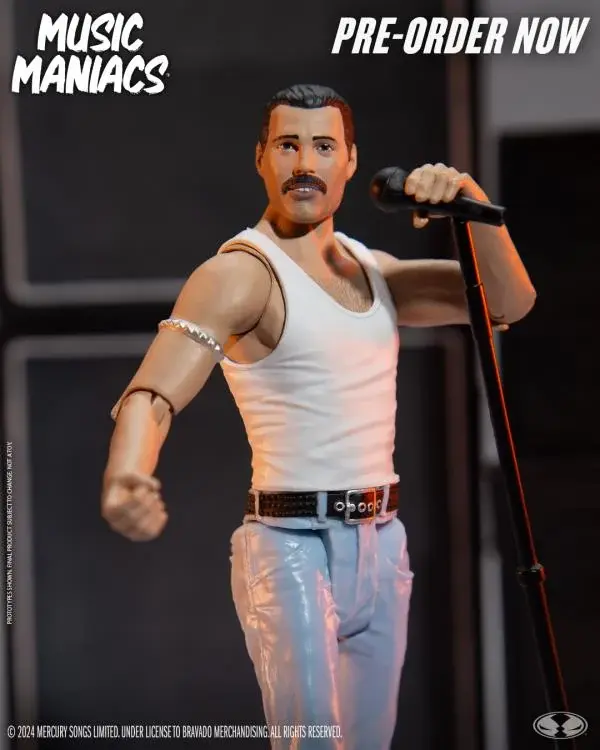 Miniatura: Mcfarlane Freddie Mercury - Music Maniacs Rock - Queen Figura