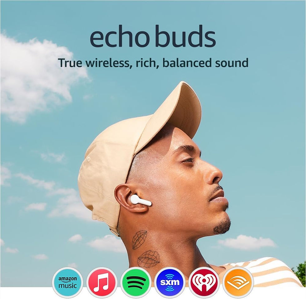 Auriculares Bluetooth Echo Buds Amazon Sonido Wireless