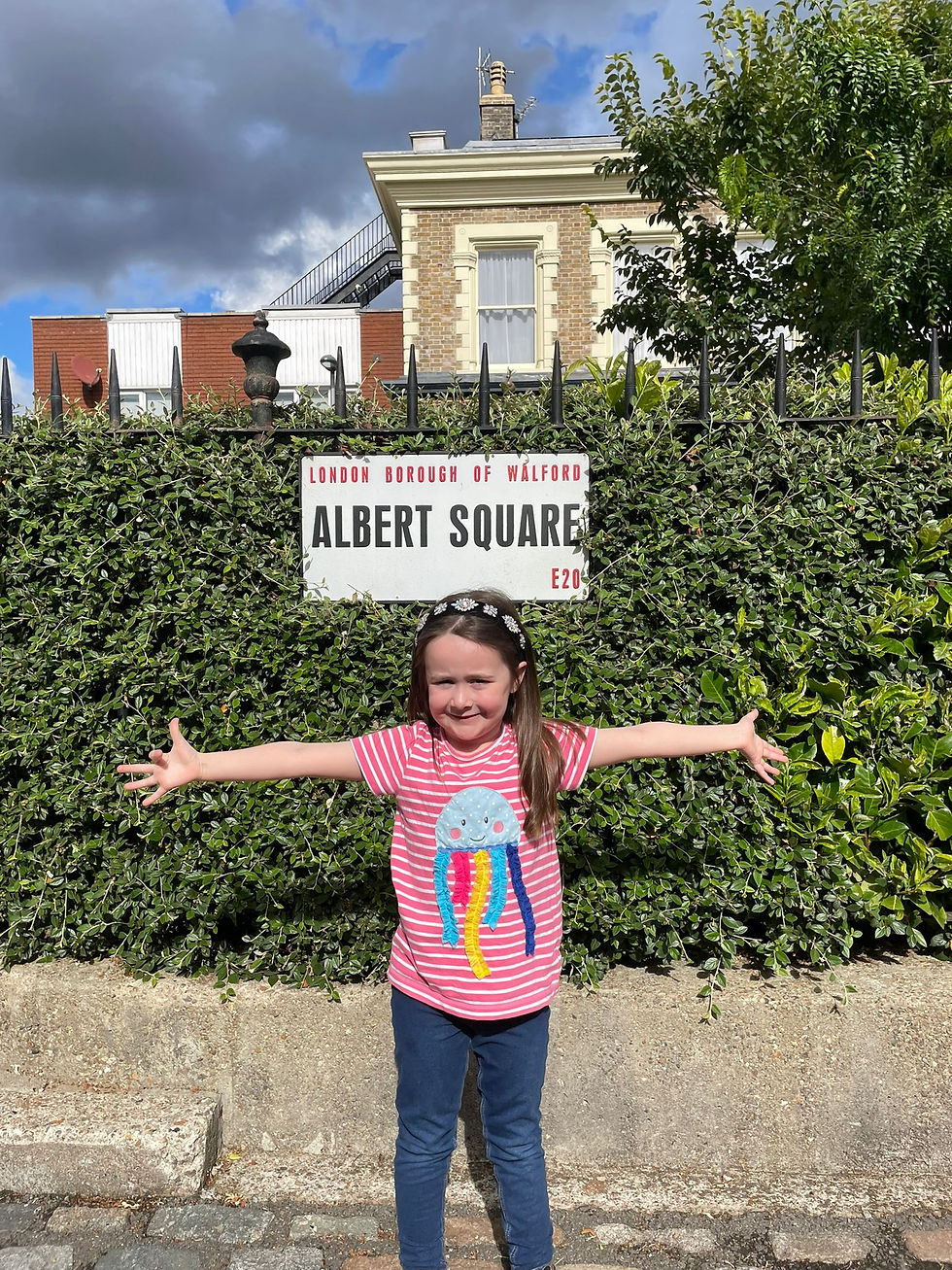 We can finally shout it from the rooftops - Star Struck Student in Eastenders Tonight! 