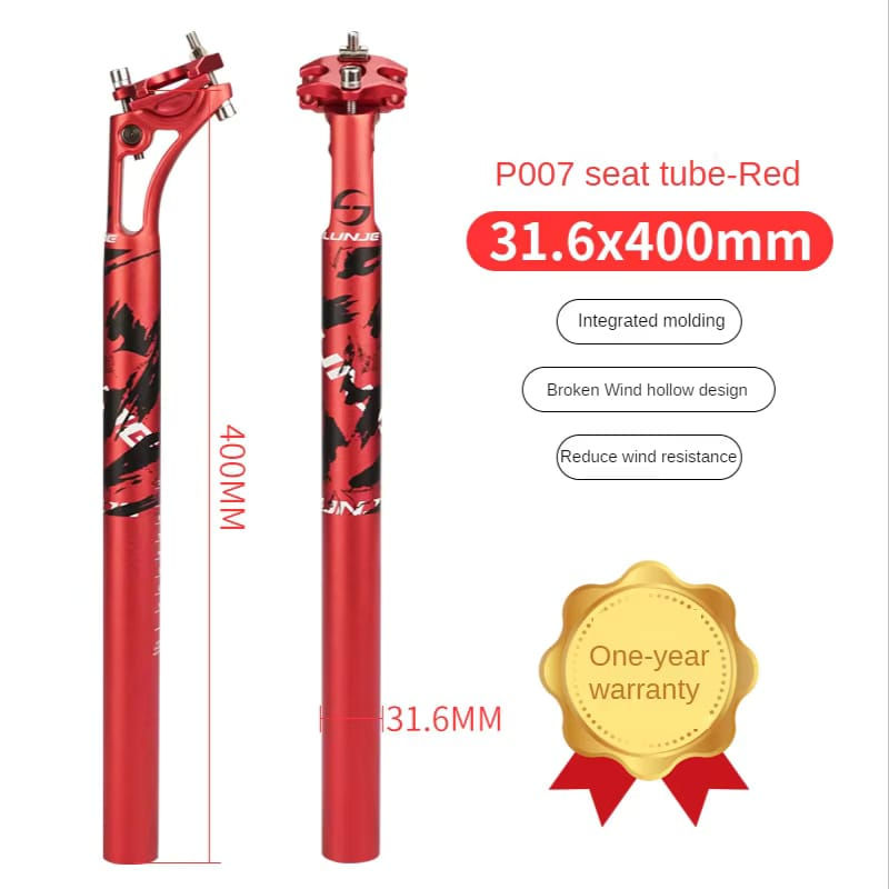 Thumbnail: Aluminum Integrated Wind Breaking Seat Post -P007