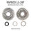Miniatyrbilde: 9s Nickel-plated aluminum alloy Cassette Flywheel -FL525 9S 11T-40T