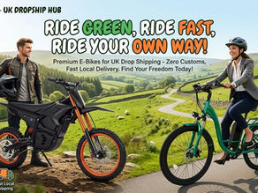 Best e-bikes UK drop shipping local delivery
