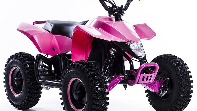 Youth Electric 4-Wheeler: Full Suspension Mini ATV with Reverse