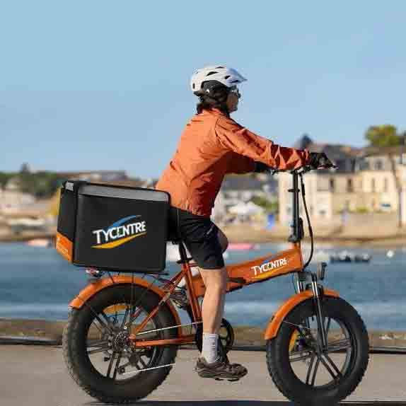 Thumbnail: 20" fat tire folding electric bike foladble ebike V5 PRO