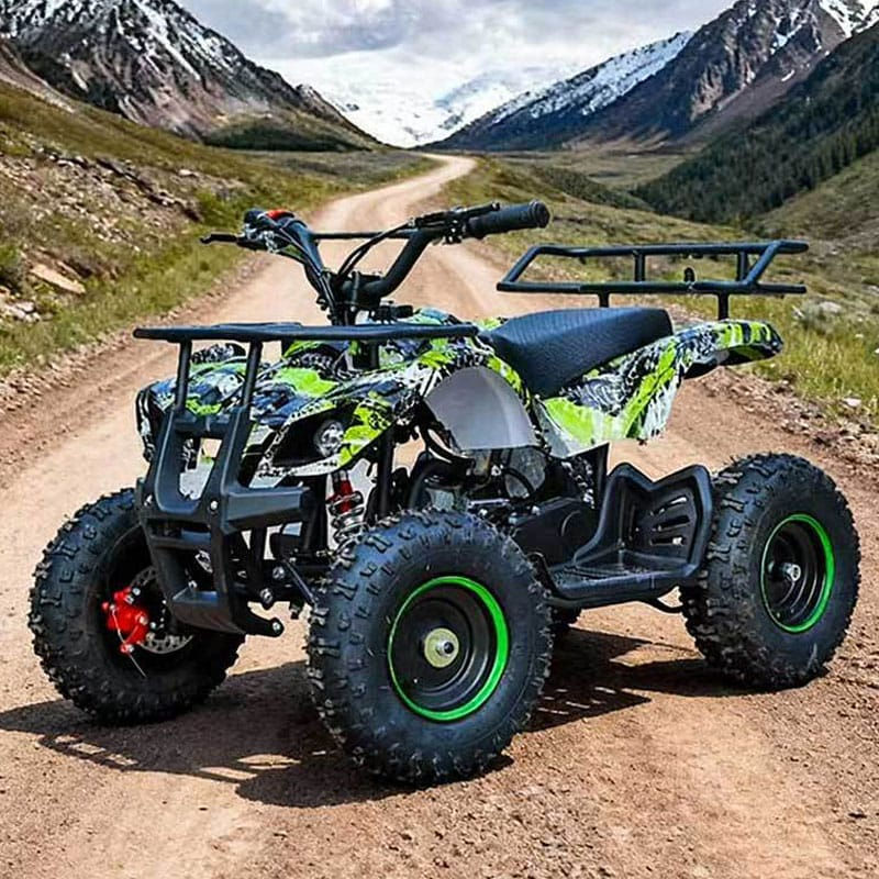 49cc Gas Mini ATV Quad Bike: Full Suspension Children's Off-Road