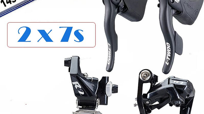 LTWOO R2 Dropbar Road Bicycle Derailleurs Kit 2x7 Speed