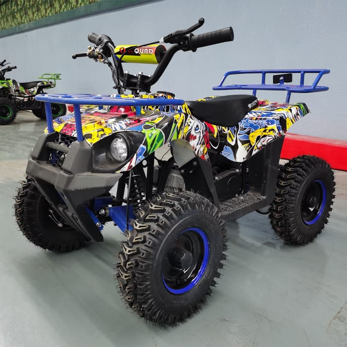 49cc Petrol Kids Quad Bike: Mini Gas ATV with Full Suspension
