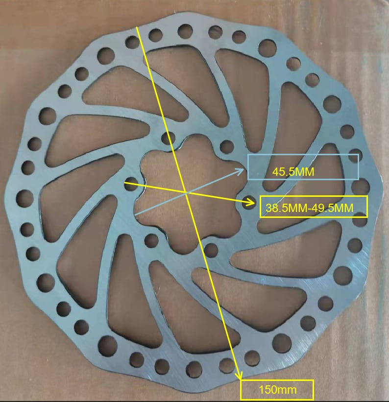 Thumbnail: MTB Disc Brake Rotors - Stainless Steel Heat Dissipation