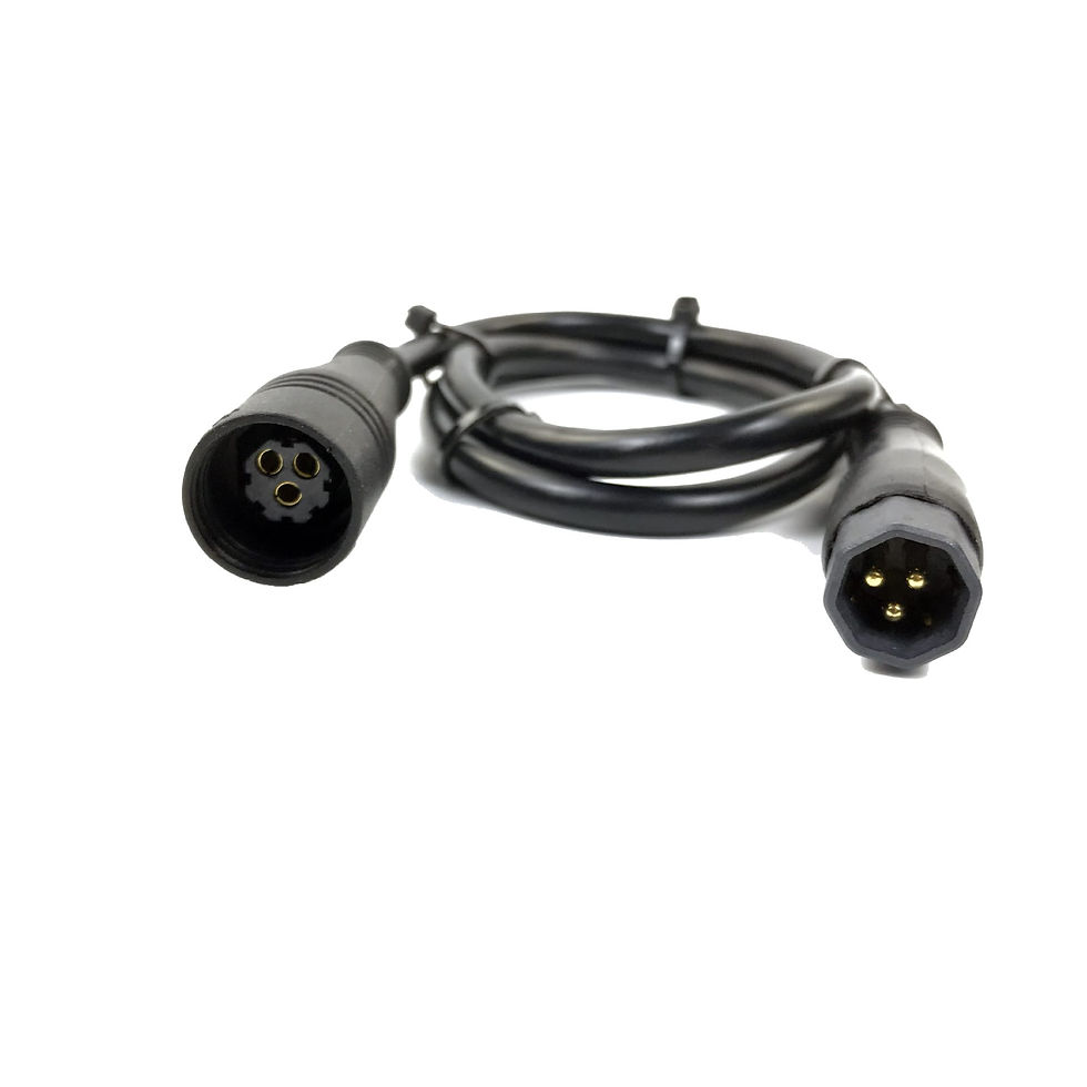 Thumbnail: 60CM Waterproof Extension Cable for Large Motors