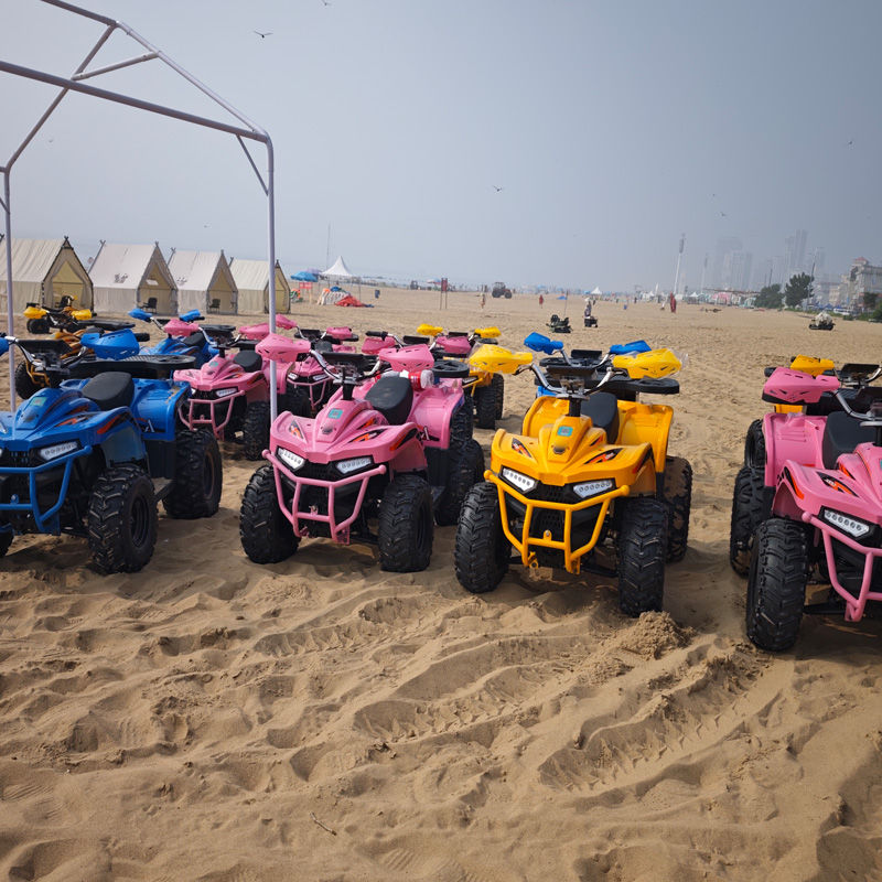Thumbnail: TYCENTRE Dune Dash | 650W Kids Electric ATV with Hydraulic Suspension