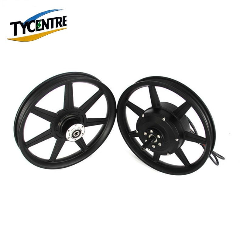 Thumbnail: PY-02-01-14-QXA: 14" Integrated Wheel Hub Motor For E-Bikes