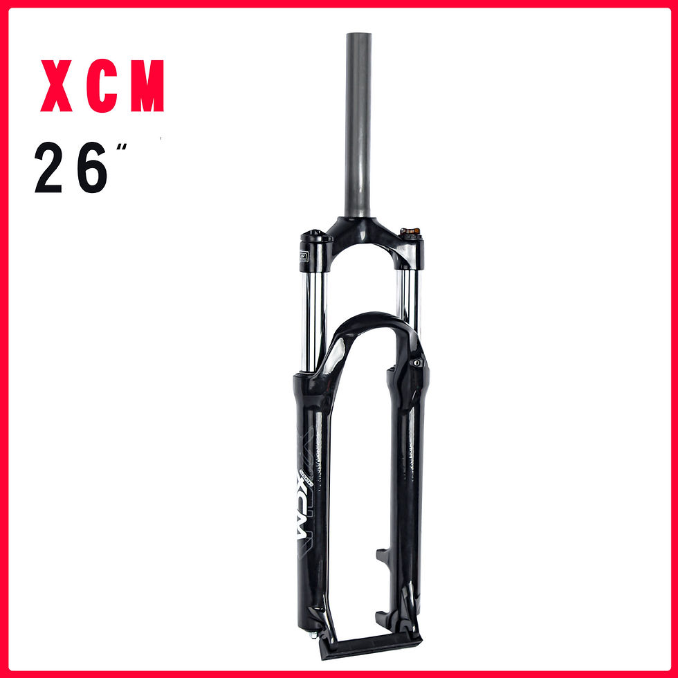 Thumbnail: XCM MTB shoulder lockout suspension fork 26 / 27.5 inch