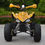 Thumbnail: Gas Mini Mars -50cc Gas Mini ATV Quad Bike: Full Suspension for Kids with Reverse