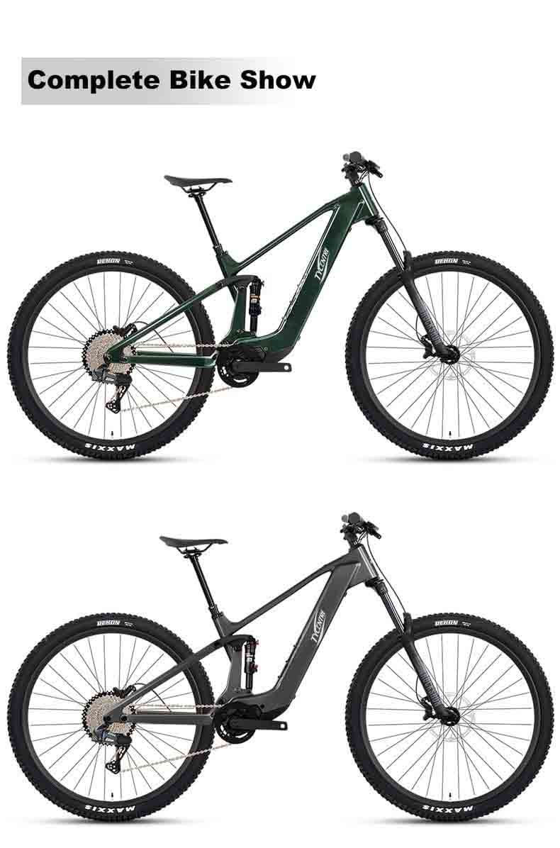 Thumbnail: Carbon Fiber Frame for Mid Motor Ebike