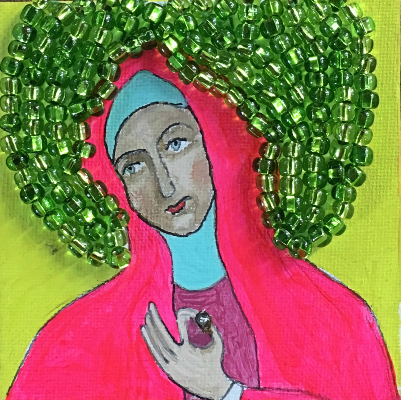 St. Julian of Norwich with Hazelnut