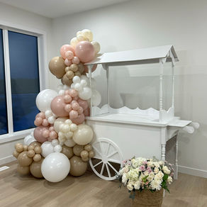 Candy Cart & Balloons
