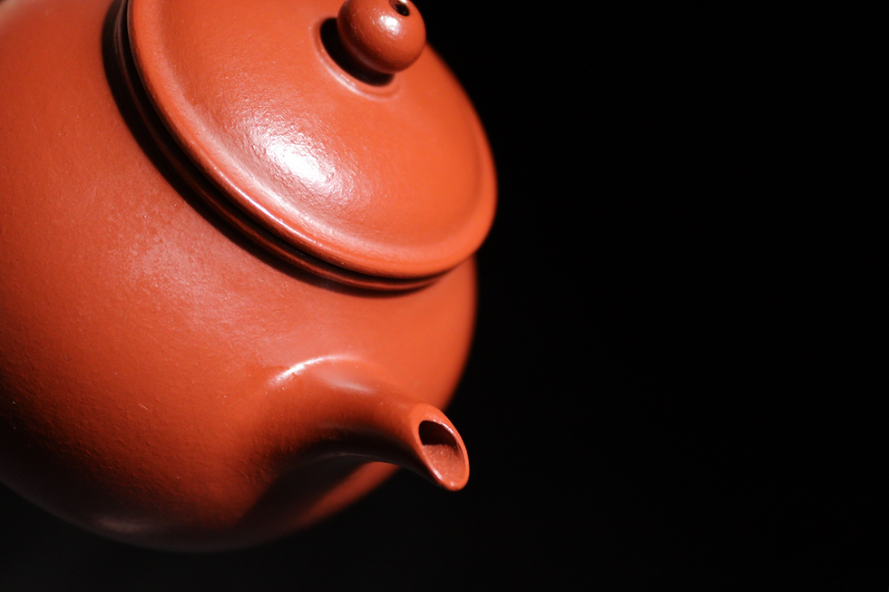 Thumbnail: Huai Yin 怀隐 - Yixing Zisha Teapot 110ml Zhu Ni