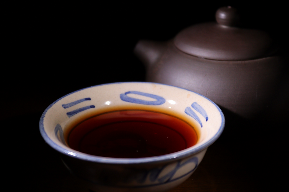 Miniatura: Té del Arte: Sunflowers (Girasoles) - 2016 Puerh Cocido/Shou