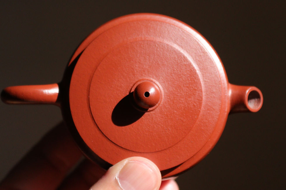 Thumbnail: Ju Lun 巨轮 - Yixing Zisha Teapot 85ml Zhu Ni
