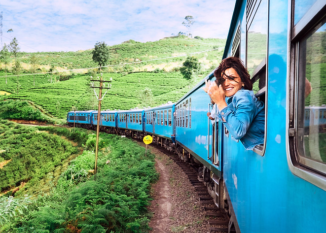Girl on Train