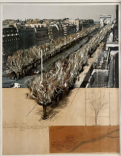 CHristo 380 Wrapped Trees