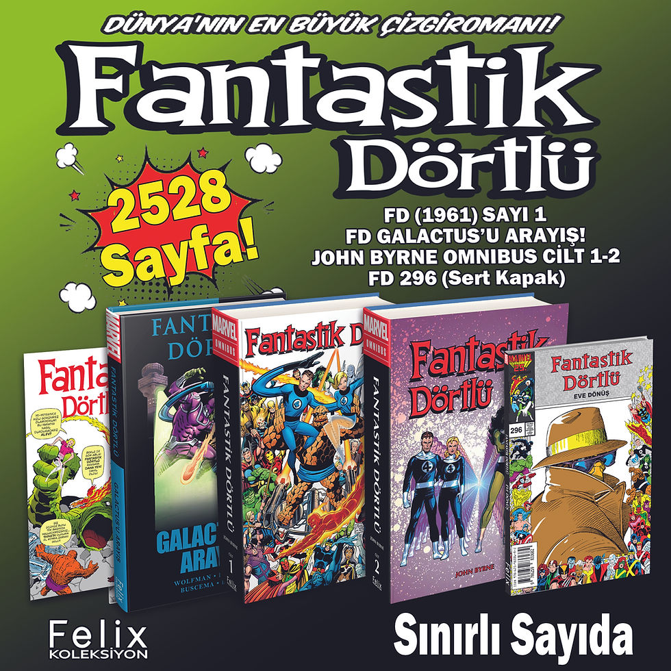 FANTASTİK DÖRTLÜ KOLEKSİYON SETİ