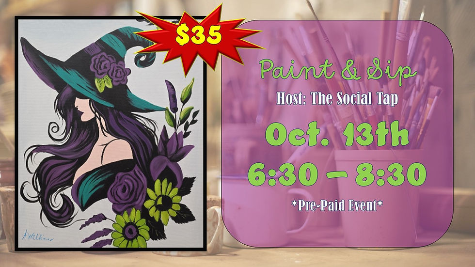 The Social Tap - October 13th