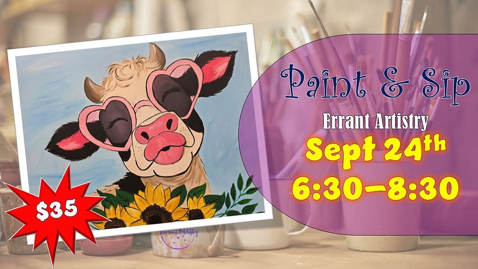 Errant Artistry - Sept 24th