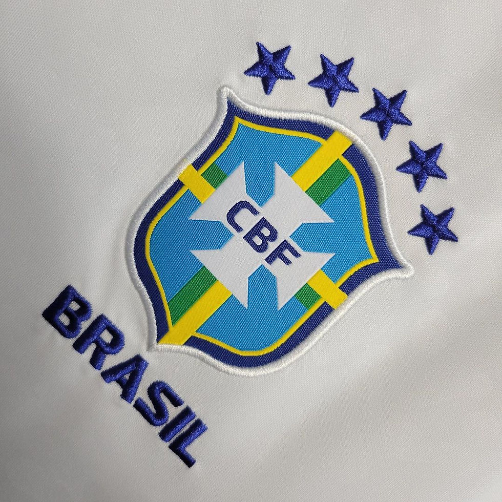 Miniatura: Camisa  Brasil Leopard White - Uniforme I - 22/23 - Torcedor Pro Nike Masculina