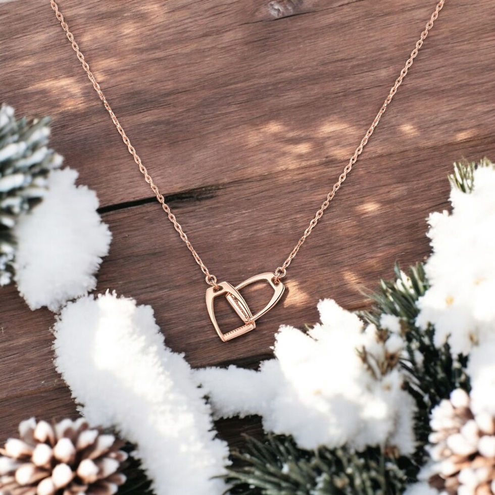 Thumbnail: Stirrup Necklace & Bracelet 