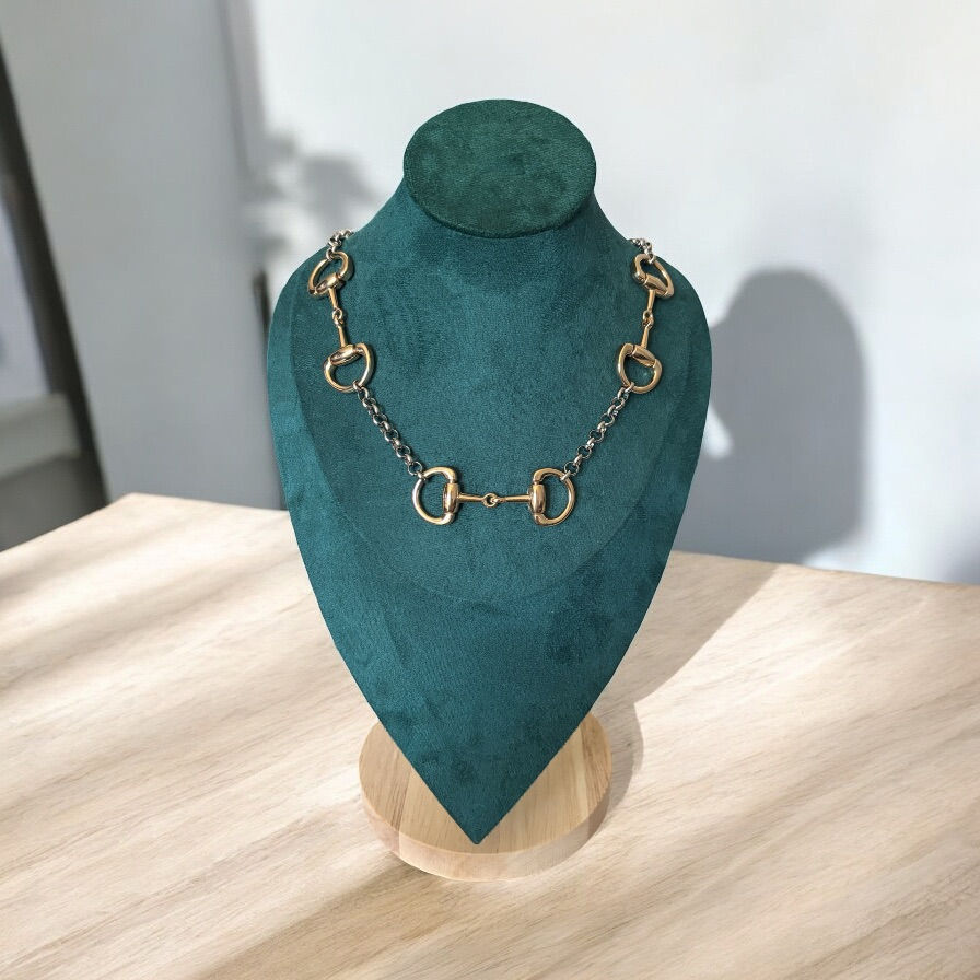 Thumbnail: Snaffle Bit Large Necklace