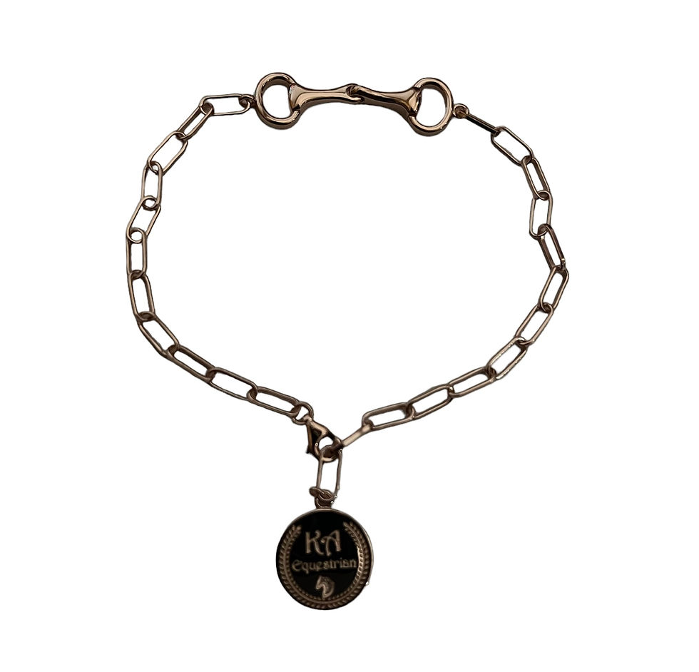 Thumbnail: Snaffle Bit Charm Bracelet 