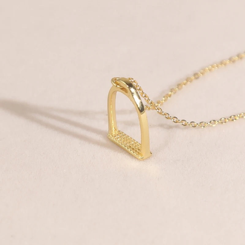 Thumbnail: Stirrup Necklace 