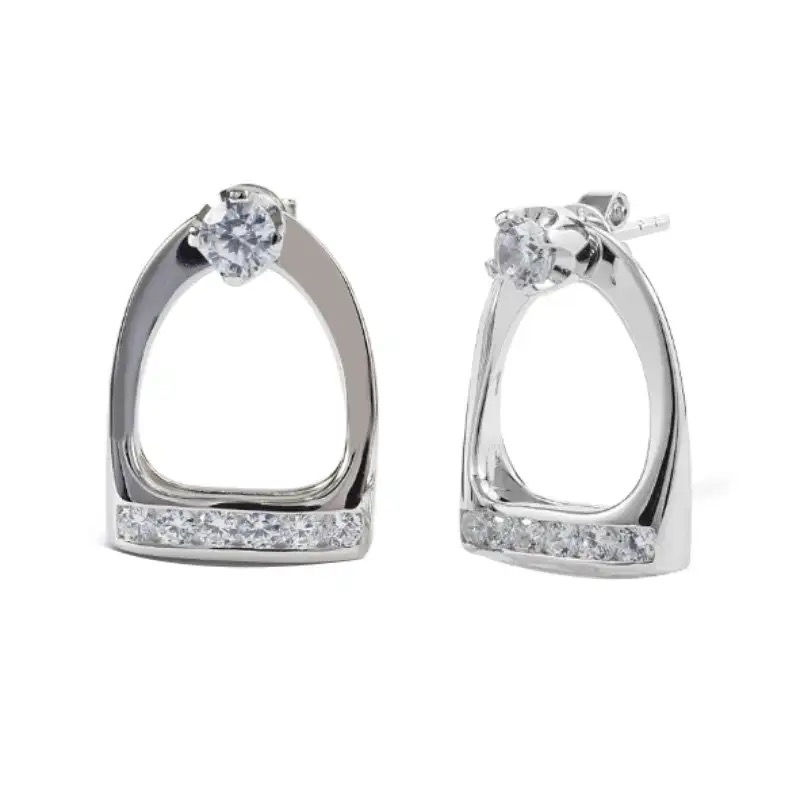 Thumbnail: Stirrup Earrings 