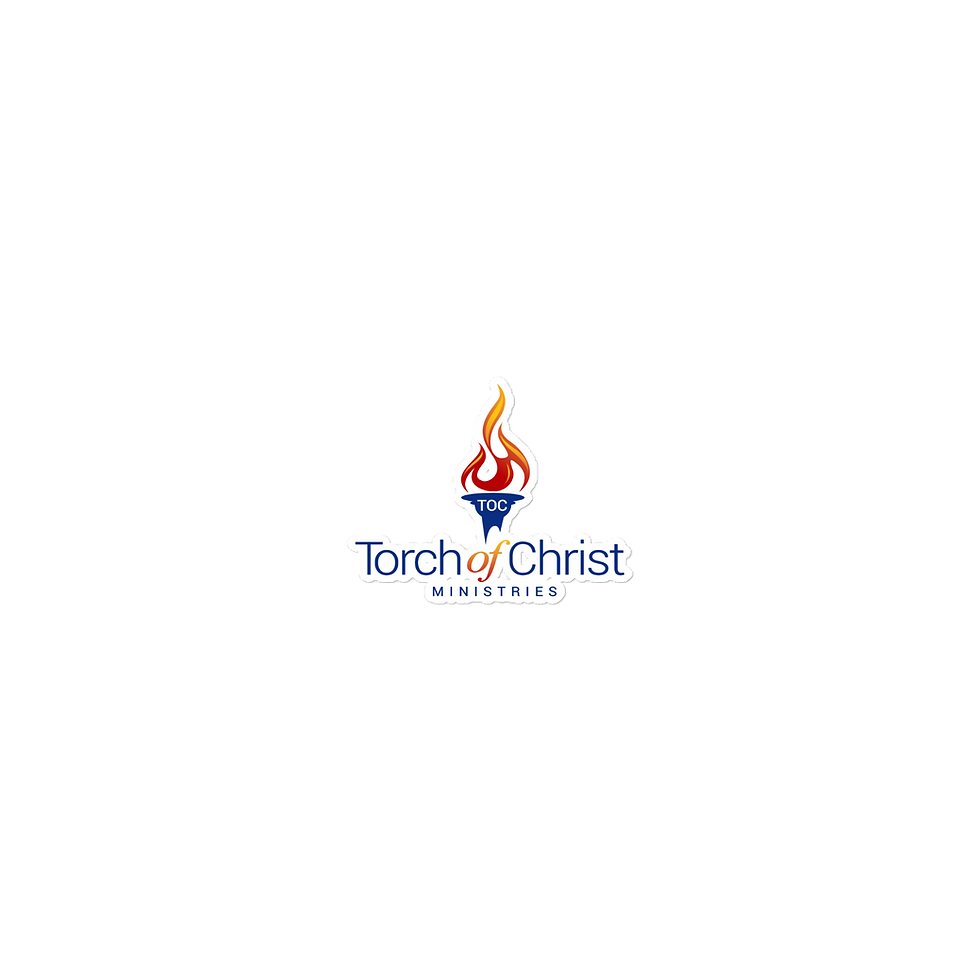 Thumbnail: Torch Logo — Kiss-Cut Stickers — alternate product view 4