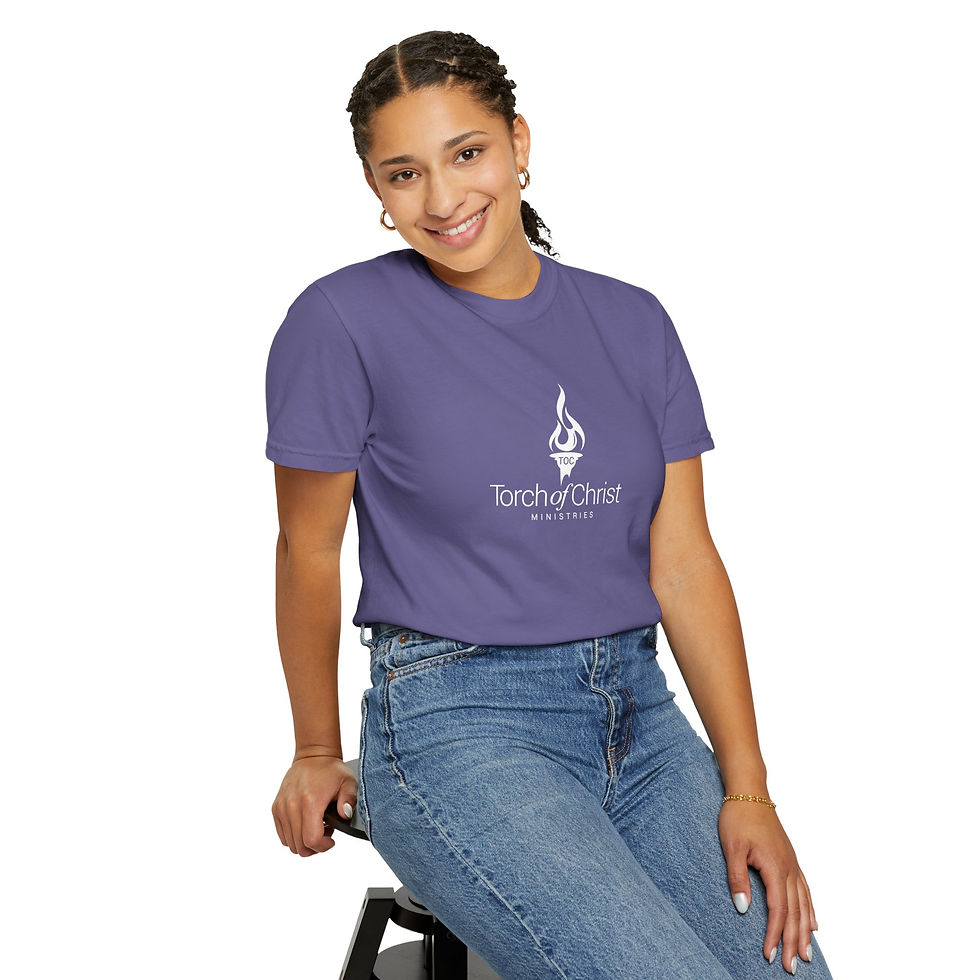 Thumbnail: Torch Logo — Tee (Comfort Colors), view 6