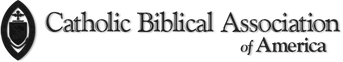 Catholic Biblical Association Logo in Black lettering